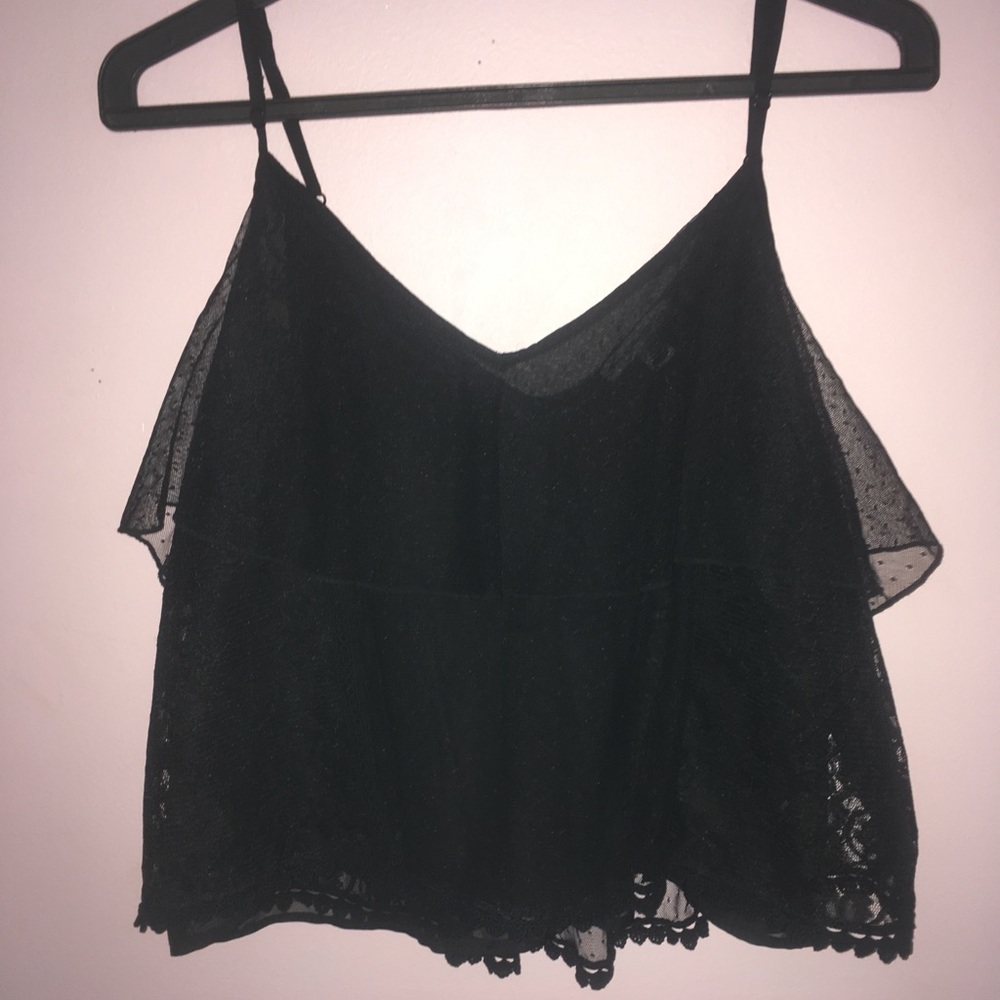 American eagle flowy party top